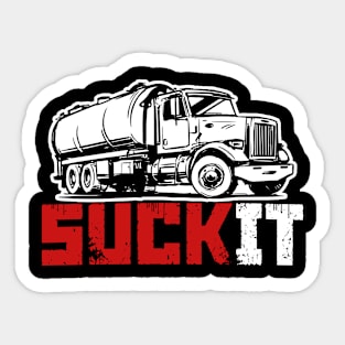 Vac Truck Sticker